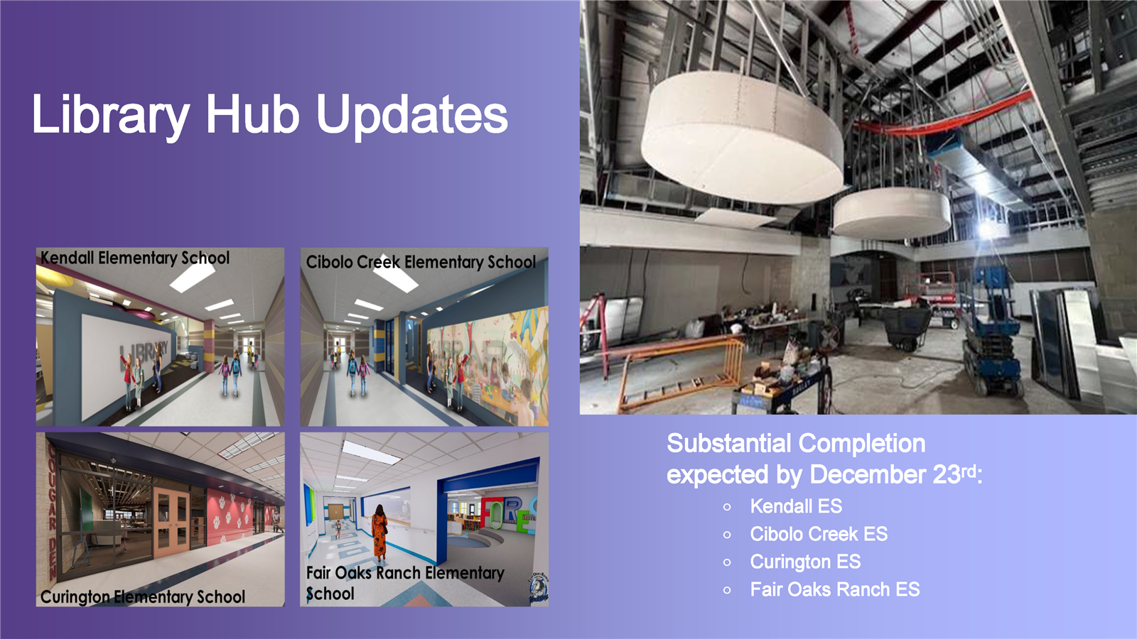 Library Hub  Progress Update 08.24